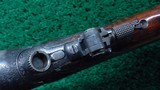 SCARCE FACTORY ENGRAVED WINCHESTER MODEL 1905 RIFLE IN CALIBER 32 - 11 of 25