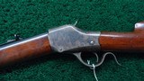 WINCHESTER 1885 HI-WALL IN THE SCARCE 45 EXPRESS CALIBER - 2 of 23