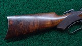 VERY RARE WINCHESTER MODEL 94 DELUXE PISTOL GRIP TAKE DOWN RIFLE IN CALIBER 38-55 - 19 of 21