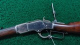 EXTREMELY SCARCE WINCHESTER 1873 2ND MODEL RIFLE IN 44 WCF - 2 of 22