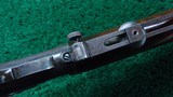 EXTREMELY SCARCE WINCHESTER 1873 2ND MODEL RIFLE IN 44 WCF - 9 of 22
