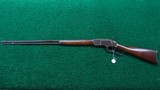 WINCHESTER MODEL 1873 RIFLE WITH SCARCE 30 INCH OCTAGON BARREL IN CALIBER 32-20 - 20 of 21