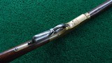 EXTREMELY SCARCE WINCHESTER 1866 RIFLE WITH A 30 INCH HALF OCTAGON BARREL - 3 of 23