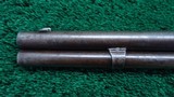 EXTREMELY SCARCE WINCHESTER 1866 RIFLE WITH A 30 INCH HALF OCTAGON BARREL - 14 of 23