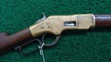 EXTREMELY SCARCE WINCHESTER 1866 RIFLE WITH A 30 INCH HALF OCTAGON BARREL - 1 of 23