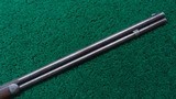 EXTREMELY SCARCE WINCHESTER 1866 RIFLE WITH A 30 INCH HALF OCTAGON BARREL - 7 of 23