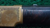 ENGRAVED 1866 WINCHESTER RIFLE KNOWN AS "THE MINISTER'S 66 RIFLE" - 15 of 25