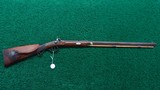 *Sale Pending* - INTERESTING LEFT HANDED PERCUSSION BOYS HALF STOCK RIFLE BY J. WURFFLEIN & PSOTTA - 19 of 19