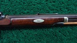 *Sale Pending* - INTERESTING LEFT HANDED PERCUSSION BOYS HALF STOCK RIFLE BY J. WURFFLEIN & PSOTTA - 5 of 19