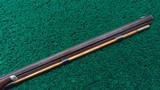 *Sale Pending* - INTERESTING LEFT HANDED PERCUSSION BOYS HALF STOCK RIFLE BY J. WURFFLEIN & PSOTTA - 7 of 19