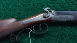 VERY NICE CONDITION UNDERLEVER TIP DOWN SPORTING RIFLE - 1 of 21
