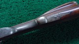 VERY NICE CONDITION UNDERLEVER TIP DOWN SPORTING RIFLE - 14 of 21
