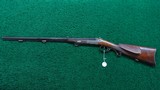 VERY NICE CONDITION UNDERLEVER TIP DOWN SPORTING RIFLE - 20 of 21
