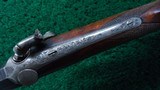 VERY NICE CONDITION UNDERLEVER TIP DOWN SPORTING RIFLE - 11 of 21