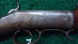 VERY RARE ALLEN AND THURBER 38 CALIBER SINGLE SHOT PERCUSSION TARGET RIFLE - 12 of 20