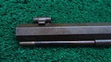 VERY RARE ALLEN AND THURBER 38 CALIBER SINGLE SHOT PERCUSSION TARGET RIFLE - 14 of 20