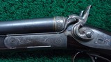 VERY FINE MILLER & VAL GREISS DOUBLE RIFLE - 8 of 24