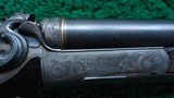 VERY FINE MILLER & VAL GREISS DOUBLE RIFLE - 9 of 24