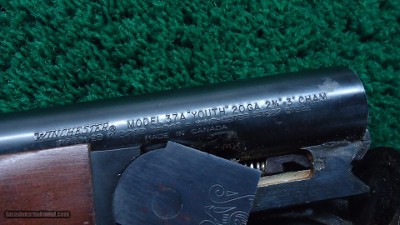 VERY RARE WINCHESTER MODEL 37A YOUTH CUT-AWAY SHOTGUN - Image 6 of 19