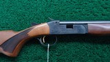 VERY RARE WINCHESTER MODEL 37A YOUTH CUT AWAY SHOTGUN