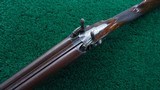 *Sale Pending* - GOOD QUALITY PERCUSSION DOUBLE 14 BORE SHOTGUN BY TRULOCK & HARRISS OF DUBLIN - 4 of 23