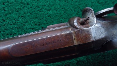 NICE OLD 8 BORE PERCUSSION FOWLER BY TRULOCK BROTHERS OF DUBLIN - Image 11 of 19
