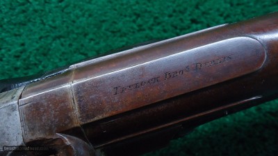 NICE OLD 8 BORE PERCUSSION FOWLER BY TRULOCK BROTHERS OF DUBLIN - Image 6 of 19