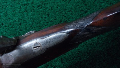 NICE OLD 8 BORE PERCUSSION FOWLER BY TRULOCK BROTHERS OF DUBLIN - Image 9 of 19