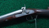 *Sale Pending* - PETERSON MARKED PHILADELPHIA MADE 8-GAUGE SxS PERCUSSION SHOTGUN - 2 of 21