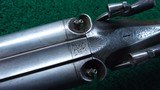 *Sale Pending* - PETERSON MARKED PHILADELPHIA MADE 8-GAUGE SxS PERCUSSION SHOTGUN - 13 of 21