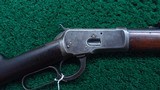 WINCHESTER MODEL1892 RIFLE IN CALIBER 44-40 - 1 of 19