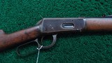 WINCHESTER MODEL 1894 RIFLE IN CALIBER 38-55 - 1 of 22