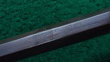 LATE PRODUCTION HENRY LEVER ACTION RIFLE - 6 of 19