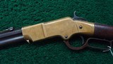 VERY RARE HENRY RIFLE WITH INCREDIBLY SCARCE ROUND TOP CONFIGURATION - 2 of 18