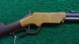 LATE PRODUCTION HENRY RIFLE - 1 of 19