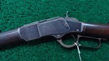 VERY SCARCE WINCHESTER 1873 RIFLE IN CALIBER 22 LONG - 2 of 19