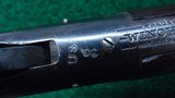 **Sale Pending** WINCHESTER 1885 LO-WALL WINDER MUSKET IN CALIBER 22 SHORT - 12 of 21