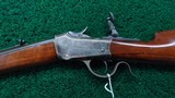 WINCHESTER 1885 LO-WALL RIFLE IN CALIBER 22 SHORT - 2 of 21