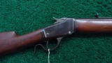 WINCHESTER LO-WALL SINGLE SHOT RIFLE IN CALIBER 32 SHORT - 1 of 20