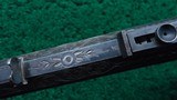 FACTORY ENGRAVED AND INSCRIBED REMINGTON NUMBER 2 RIFLE IN CALIBER 32 RF - 15 of 23