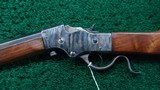 STEVENS IDEAL RIFLE NUMBER 44 IN SCARCE CALIBER 25-20 WCF - 2 of 18