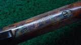 VERY FINE ENGRAVED MODEL 1890 WINCHESTER RIFLE IN CALIBER 22 WRF - 10 of 25