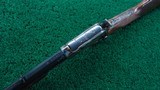 VERY FINE ENGRAVED MODEL 1890 WINCHESTER RIFLE IN CALIBER 22 WRF - 4 of 25