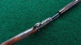 VERY FINE ENGRAVED MODEL 1890 WINCHESTER RIFLE IN CALIBER 22 WRF - 3 of 25