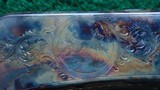 VERY FINE ENGRAVED MODEL 1890 WINCHESTER RIFLE IN CALIBER 22 WRF - 9 of 25