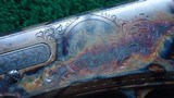 VERY FINE ENGRAVED MODEL 1890 WINCHESTER RIFLE IN CALIBER 22 WRF - 8 of 25