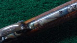 VERY FINE ENGRAVED MODEL 1890 WINCHESTER RIFLE IN CALIBER 22 WRF - 19 of 25
