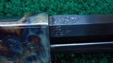 VERY FINE ENGRAVED MODEL 1890 WINCHESTER RIFLE IN CALIBER 22 WRF - 16 of 25