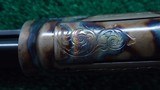 VERY FINE ENGRAVED MODEL 1890 WINCHESTER RIFLE IN CALIBER 22 WRF - 13 of 25