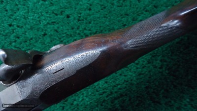 BEAUTIFULLY ENGRAVED WILKENSON & SON SINGLE BARREL 20 GAUGE PERCUSSION SHOTGUN - Image 9 of 23